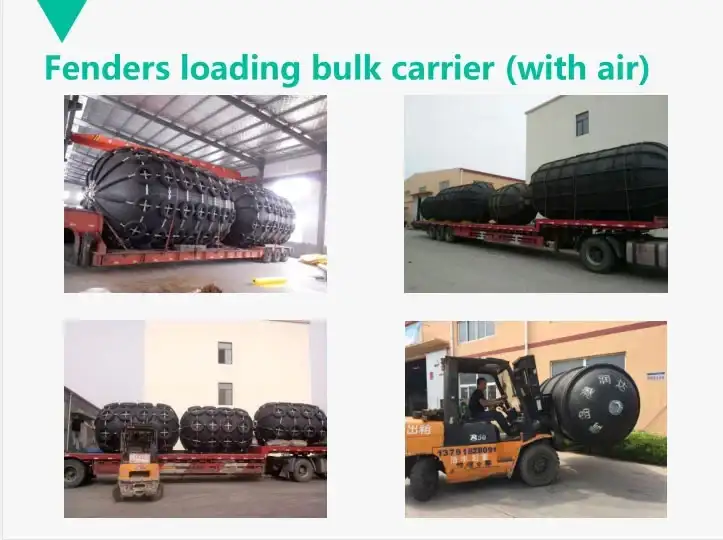 Wear Resistant Inflatable Fenders Wear Resistant Inflatable Fenders